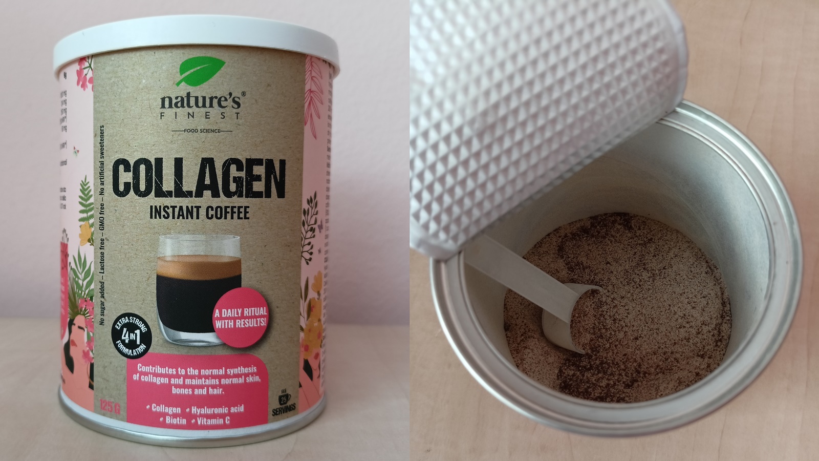 Recenzia: Collagen Instant Coffee od Nature’s Finest