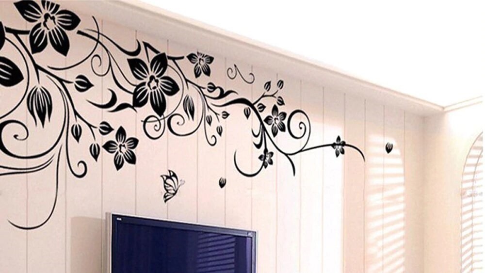Nejlepší dekorativní samolepky na stěnu z Aliexpressu: 10 tipů od 21 Kč