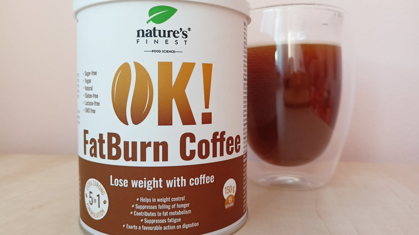 Recenze: OK! FatBurn Coffee od Nature’s Finest