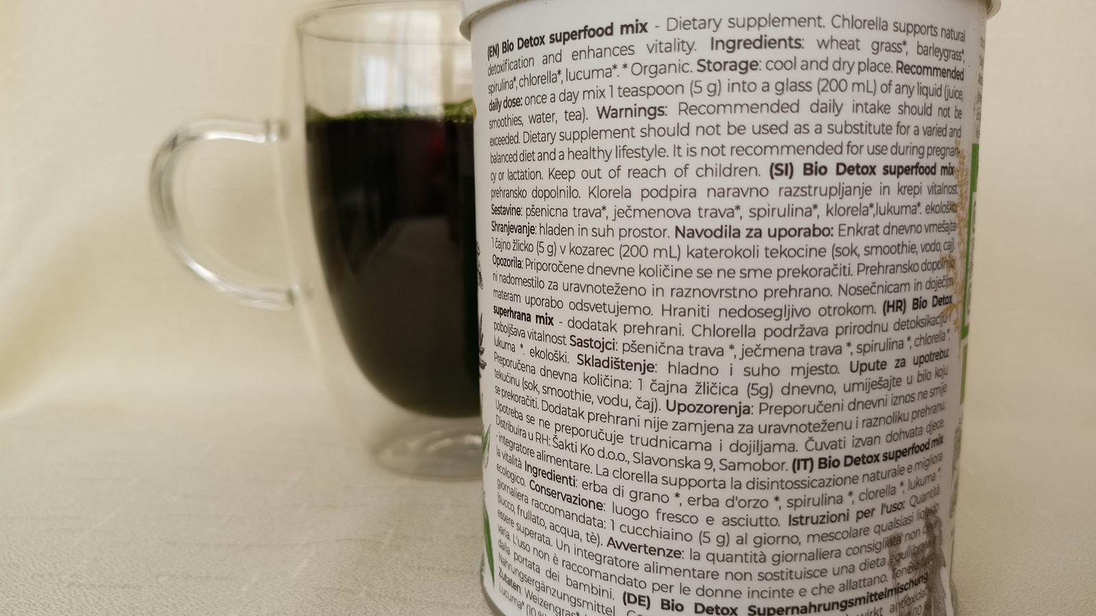 Reseña: Probamos Bio Detox Drink Mix de Nature’s Finest