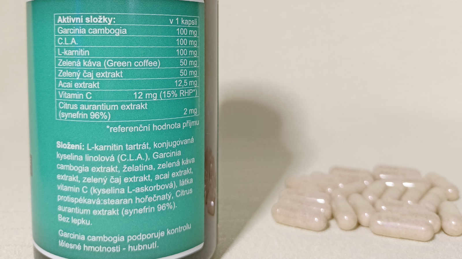 Recenze: Přípravek na hubnutí Garsin od ADVANCE nutraceutics