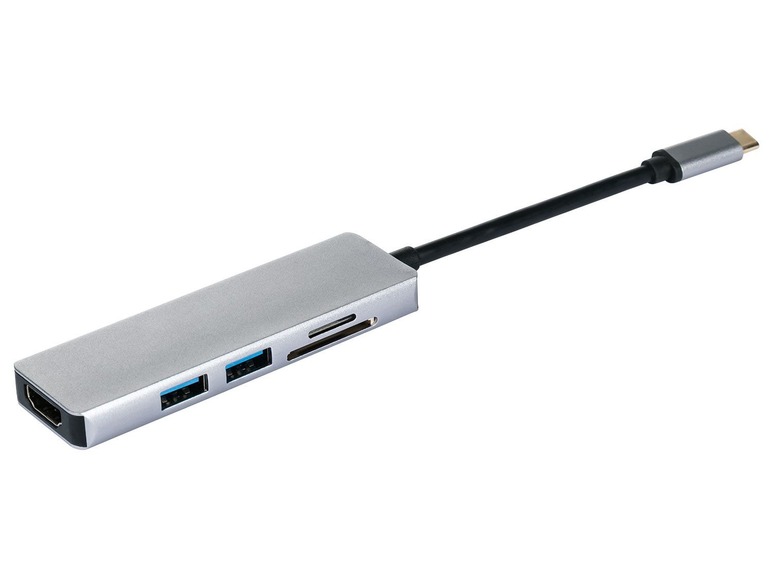 USB-Hub 2 fach/Cardreader SD/Micro SD 1 SILVERCREST SUHL 2 A